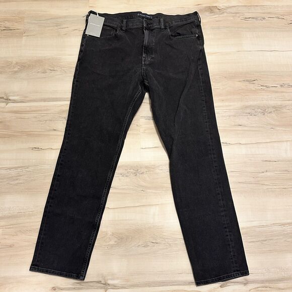 Everlane Men's The Slim Fit Low stretch Jeans 33 x 30 Washed Black New - Picture 3 of 6